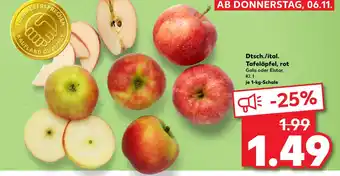 Kaufland Dtsch./ital. tafeläpfel, rot gala oder elstar Angebot