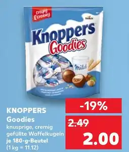 Kaufland Knoppers goodies Angebot
