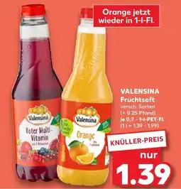 Kaufland Valensina roter multi-vitamin Angebot