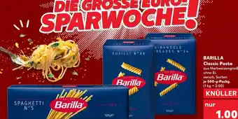 Kaufland Barilla spaghetti n°5 Angebot