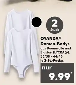 Kaufland Oyanda damen-bodys Angebot