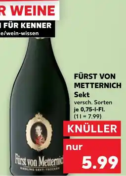 Kaufland Fürst von metternich sekt Angebot
