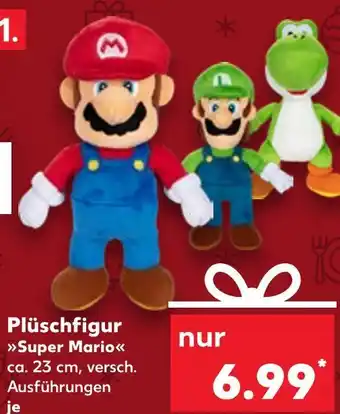 Kaufland Plüschfigur super mario Angebot