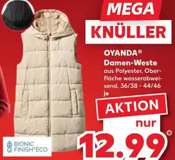 Kaufland Oyanda damen-weste Angebot
