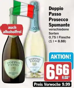 AEZ Doppio Passo Prosecco Spumante Angebot