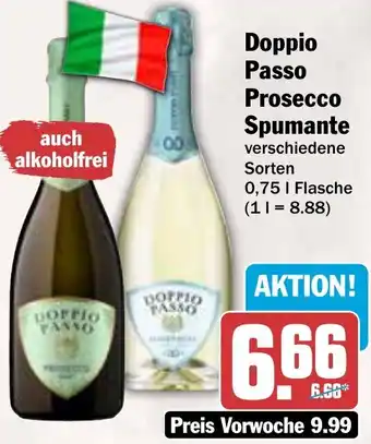 AEZ Doppio Passo Prosecco Spumante Angebot