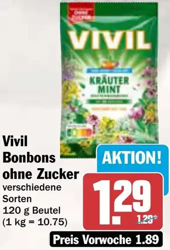 AEZ Vivil Bonbons ohne Zucker Angebot
