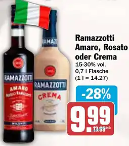AEZ Ramazzotti Amaro, Rosato oder Crema Angebot