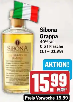 AEZ Sibona Grappa Angebot