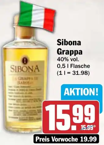 AEZ Sibona Grappa Angebot