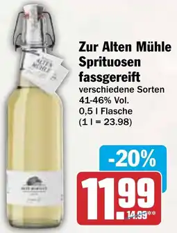AEZ Zur Alten Mühle Sprituosen fassgereift Angebot
