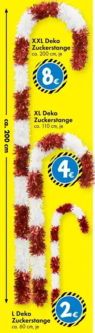 TEDi Weihnachts Deko Zuckerstange Angebot