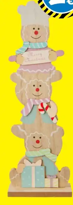 TEDi Weihnachts Deko-Figur Lebkuchenmänner Angebot