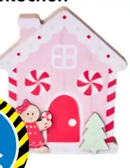 TEDi Weihnachts Deko Lebkuchen Haus Angebot