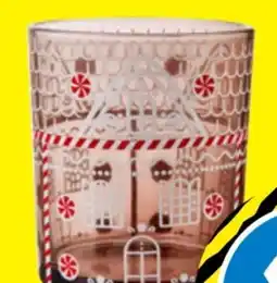 TEDi Weihnachts Teelichtglas Angebot