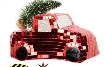 TEDi Weihnachts Dekohänger Auto Angebot