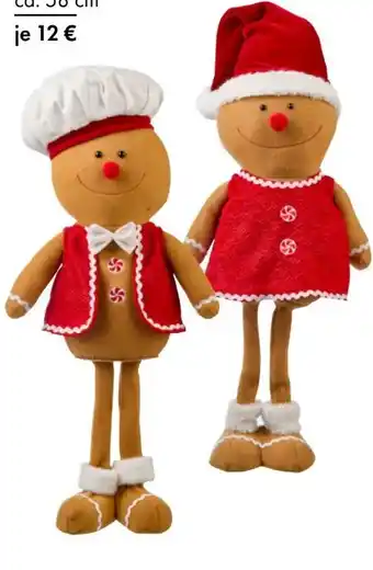 TEDi Weihnachts Deko-Figur Lebkuchen Angebot