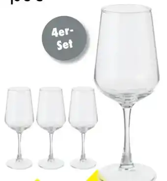 TEDi Weißweingläser 4er-Set Angebot