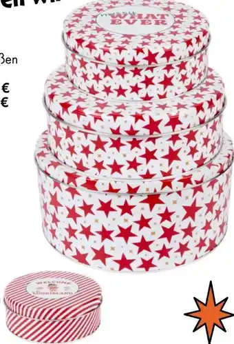 TEDi Keksdosen-Set Angebot