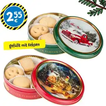 TEDi Weihnachtsdosen Angebot