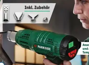 Lidl Parkside Digital Heißluftgebläse PHLGD 2000 C4 Angebot