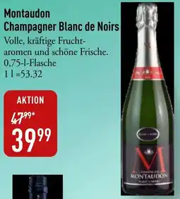 Galeria Markthalle Montaudon Champagner Blanc de Noirs Angebot