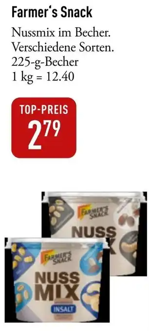 Galeria Markthalle Farmer's Snack Angebot