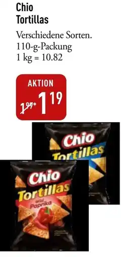 Galeria Markthalle Chio Tortillas Angebot