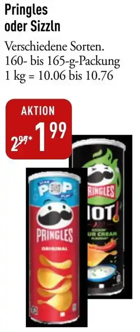 Galeria Markthalle Pringles oder Sizzln Angebot
