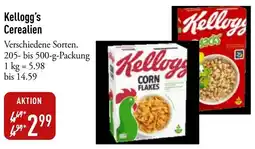 Galeria Markthalle Kellogg's Cerealien Angebot
