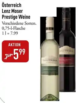 Galeria Markthalle Österreich Lenz Moser Prestige Weine Angebot
