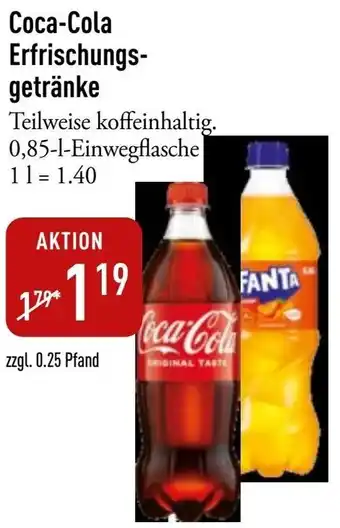 Galeria Markthalle Coca-Cola Erfrischungsgetränke Angebot