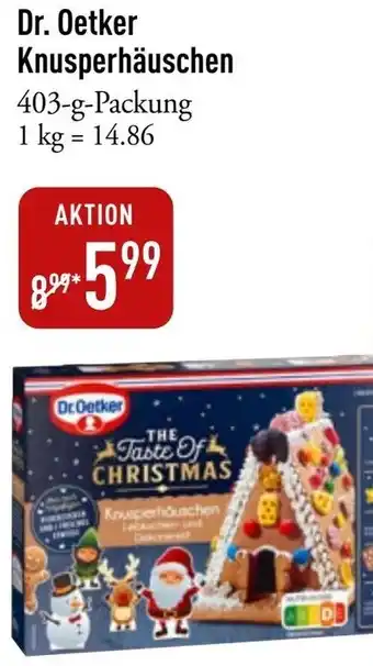 Galeria Markthalle Dr. Oetker Knusperhäuschen Angebot