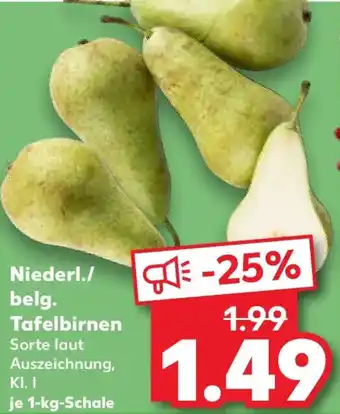 Kaufland Niederl./ belg. Tafelbirnen Angebot