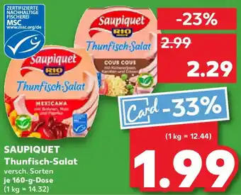Kaufland SAUPIQUET Thunfisch-Salat Angebot