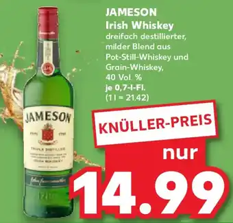 Kaufland JAMESON Irish Whiskey Angebot