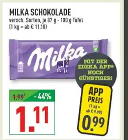 Marktkauf Milka schokolade Angebot