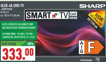 Marktkauf Sharp qled-4k-uhd-tv Angebot