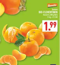 Marktkauf Demeter bio-clementinen Angebot