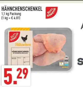 Marktkauf Gut&günstig hähnchenschenkel Angebot