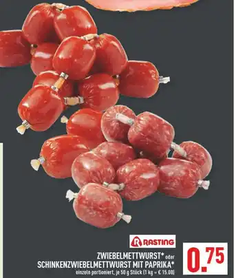 Marktkauf Rasting zwiebelmettwurst Angebot