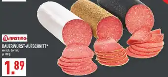 Marktkauf Rasting dauerwurst-aufschnitt Angebot