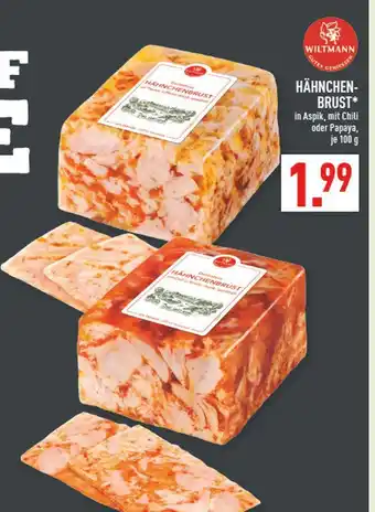 Marktkauf Wiltmann hähnchenbrust Angebot