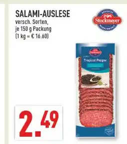 Marktkauf Stockmeyer salami-auslese tropical pepper Angebot