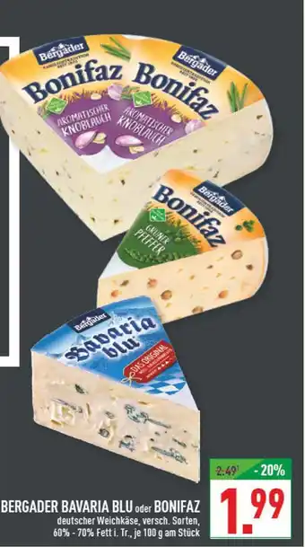 Marktkauf Bergader bavaria blu Angebot