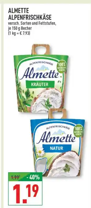 Marktkauf Almette kräuter Angebot