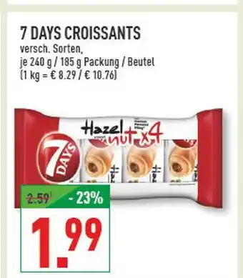 Marktkauf 7 days croissants Angebot