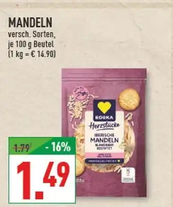 Marktkauf Edeka herzstücke bergische mandeln Angebot