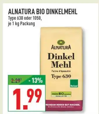 Marktkauf Alnatura bio dinkelmehl type 630 Angebot