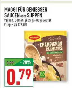 Marktkauf Maggi champignon rahmsauce Angebot
